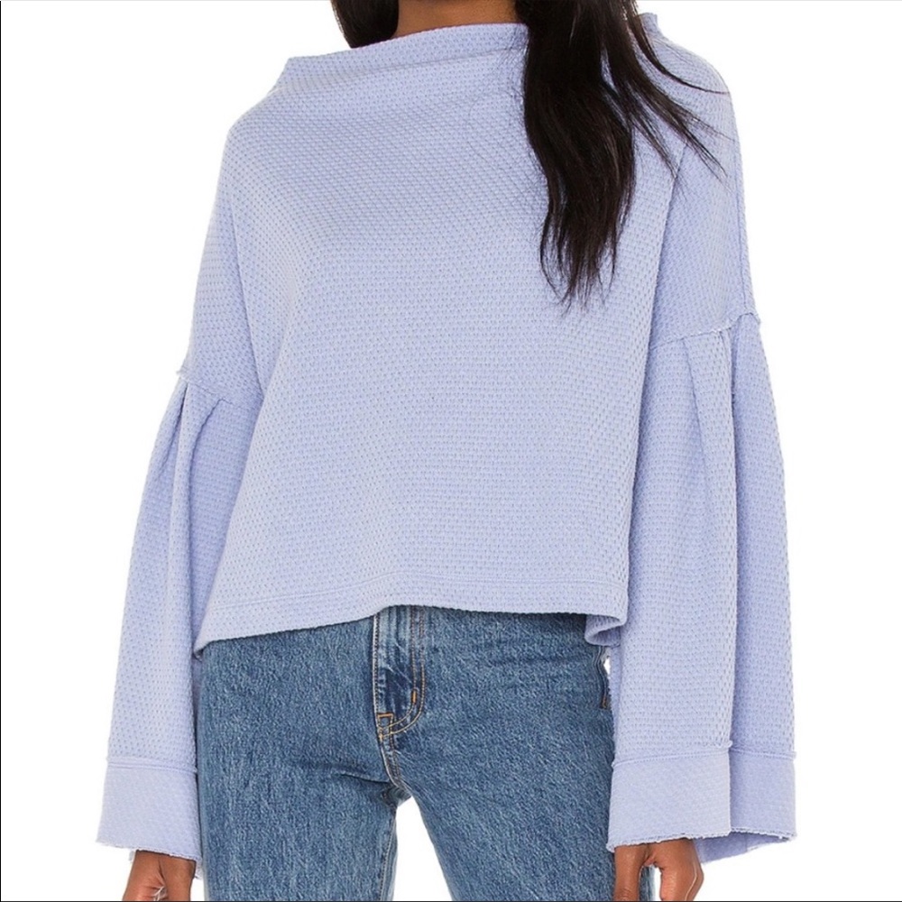 We the Free Free People Bunny Tee with bell sleeves